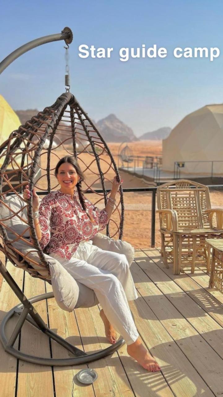 Star Guide Luxury Camp Hotel Wadi Rum Bagian luar foto