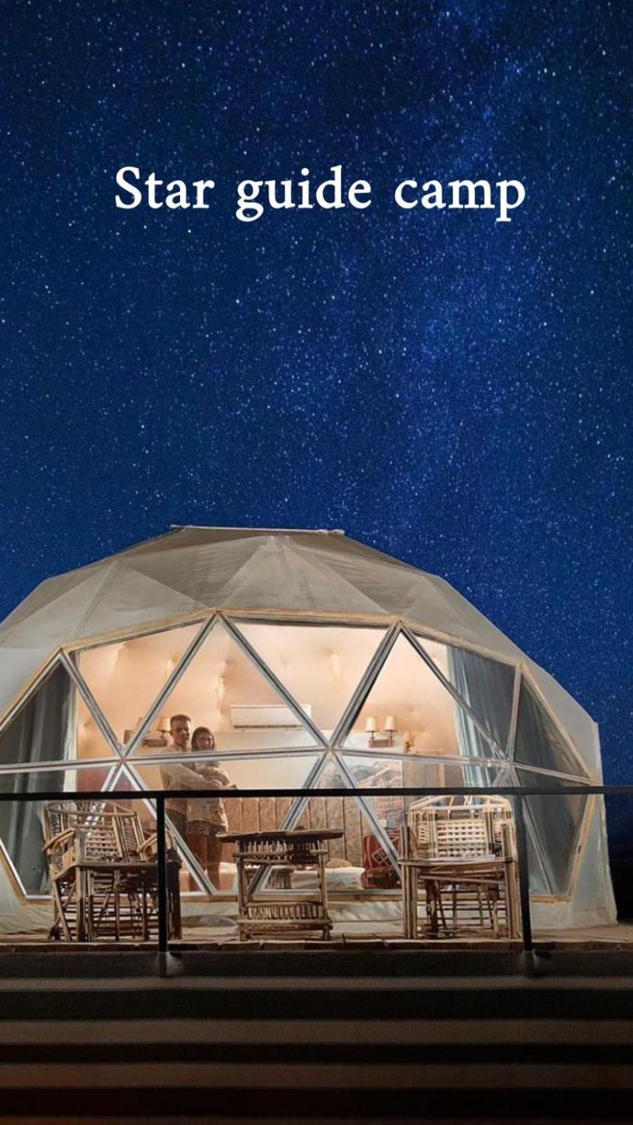 Star Guide Luxury Camp Hotel Wadi Rum Bagian luar foto