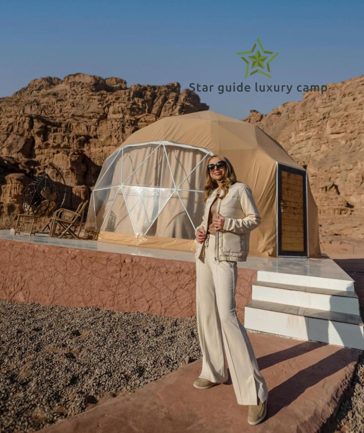 Star Guide Luxury Camp Hotel Wadi Rum Bagian luar foto