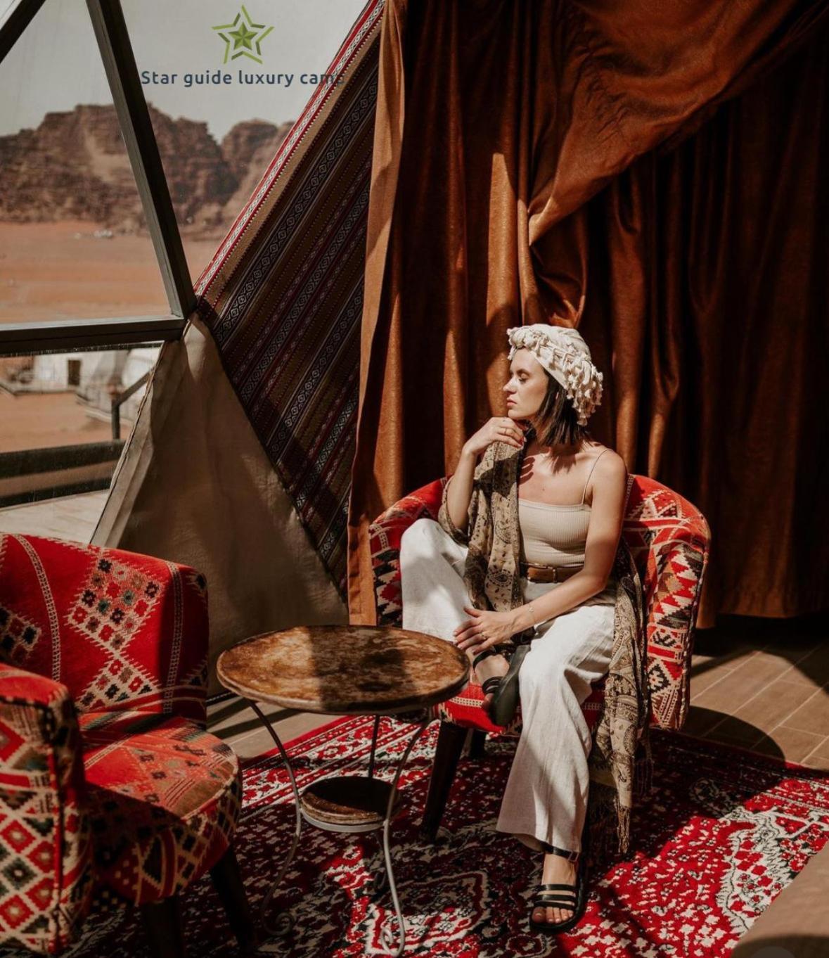 Star Guide Luxury Camp Hotel Wadi Rum Bagian luar foto